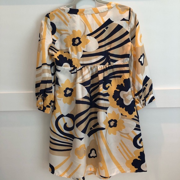 Lilly Pulitzer 100% Silk Tunic Dress - Size 0 - Picture 3 of 8